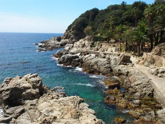 Coastline by Lloret de Mar, Costa Brava Photo: Heatheronhertravels.com