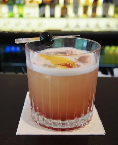 New Nordic Whiskey Sour at Kurhotel Skodsborg in Copenhagen Photo: Heatheronhertravels.com