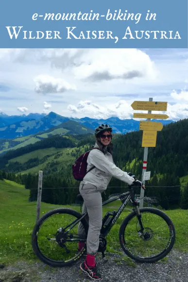 Read about e-mountainbiking in Wilder Kaiser, Austria