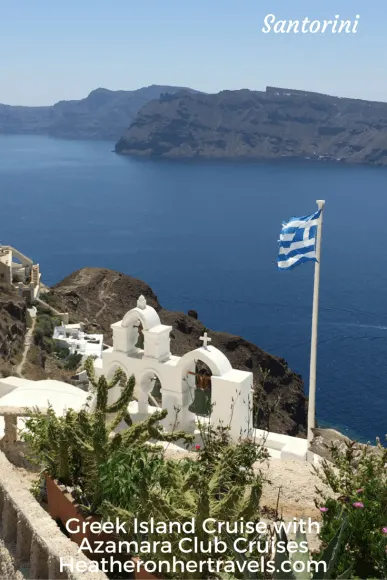 Read about our Cruise stop on Santorini with Azamara Club Cruises