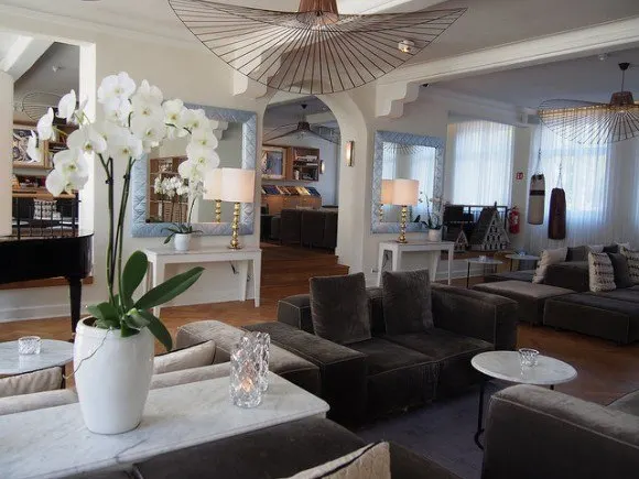 The Lounge at Kurhotel Skodsborg Photo: Heatheronhertravels.com