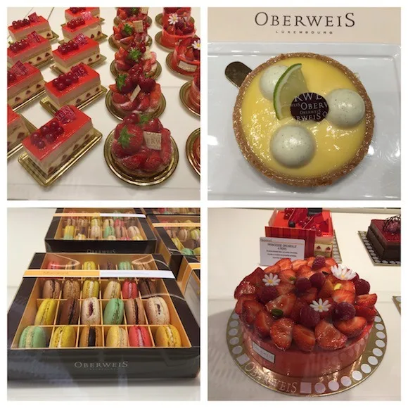 Patisserie at Oberweis in Luxembourg Photo: Heatheronhertravels.com