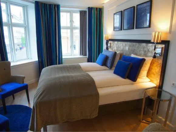 Bedroom in Absalon Hotel, Copenhagen Photo: Heatheronhrtravels.com