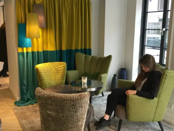 Lobby of Absalon Hotel, Copenhagen using Designers Guild furnishings Photo: Heatheronhertravels.com