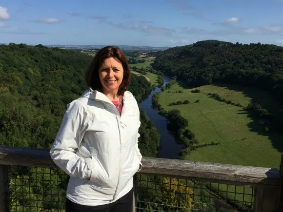 My waterproof jacket is great for walks in the Wye Valley Photo: Heatheronhertravels.com