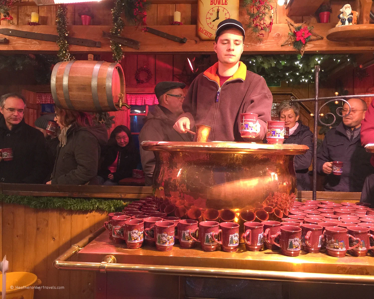 Fuerzangenboule in Heidelberg Christmas Market