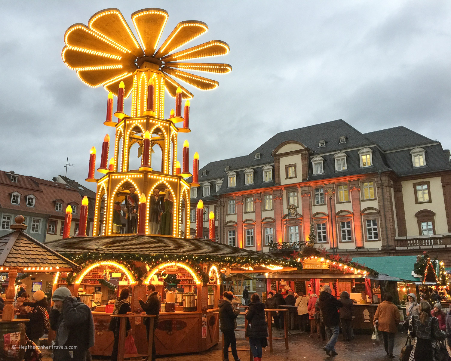 German Christmas traditions in Heidelberg