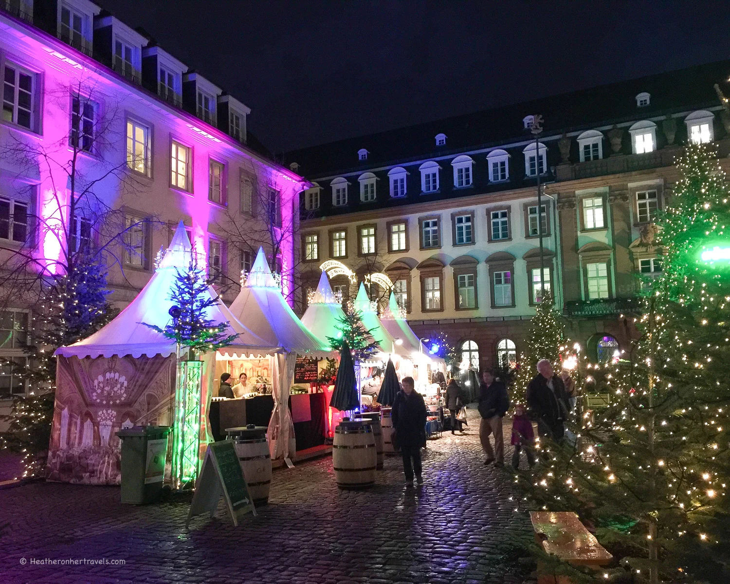 Heidelberg Christmas Market in Kornmarkt