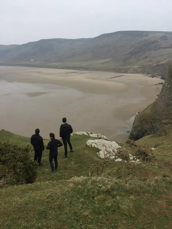 Rhossili on the Gower in Wales Heatheronhertravels.com