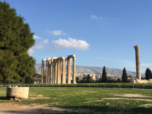 Temple of Olympian Zeus in Athens Photo Heatheronhertravels.com