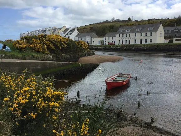 The harbour at Cushendun Heatheronhertravels.com