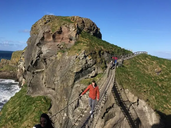 Carick-A-Rede Rope bridge Heatheronhertravels.com