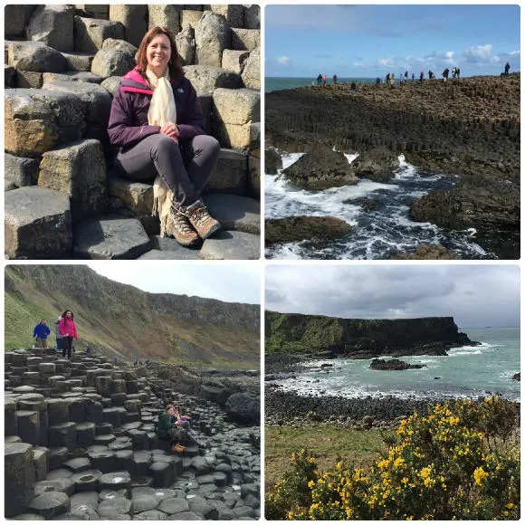 The Giant's Causeway on N.Ireland's Causeway Coast Heatheronhertravels.com