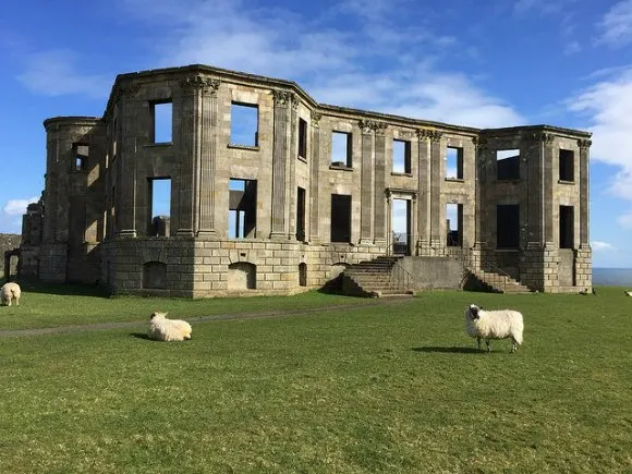 The shell of Downhill Demesne on the Causeway Coast Heatheronhertravels.com