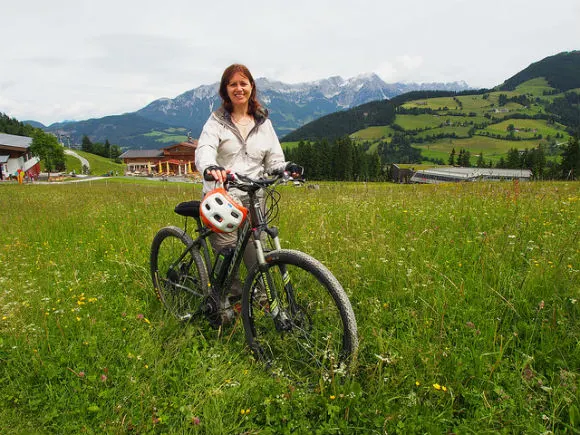 Mountain Biking in Wilder Kaiser as part of Alpine Sports Week Heatheronhertravels.com