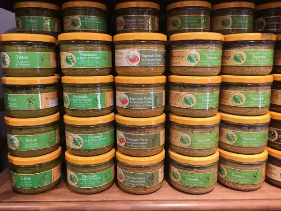 Tapenade of Provence on sale in Avignon Photo: Heatheronhertravels.com