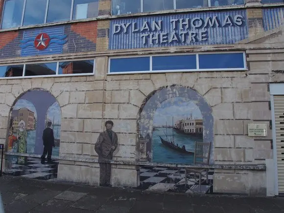 Dylan Thomas theatre in Swansea Photo: Heatheronhertravels.com