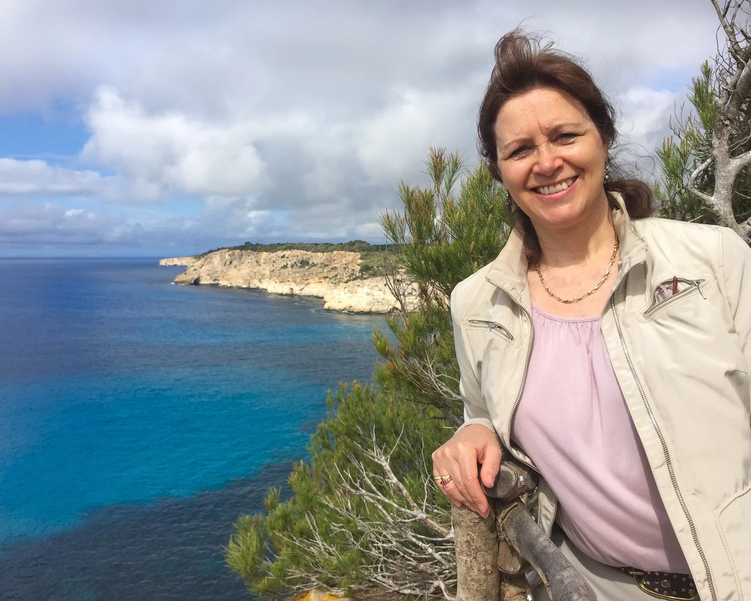 Walking to Cala Macarella- Cami de Cavalls in Menorca Photo Heatheronhertravels.com