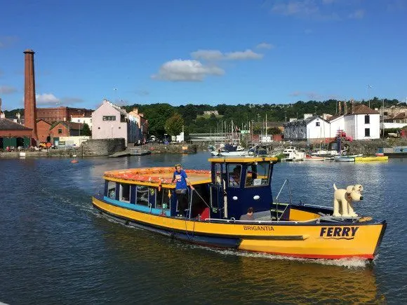 Ferry in Bristol Harbour