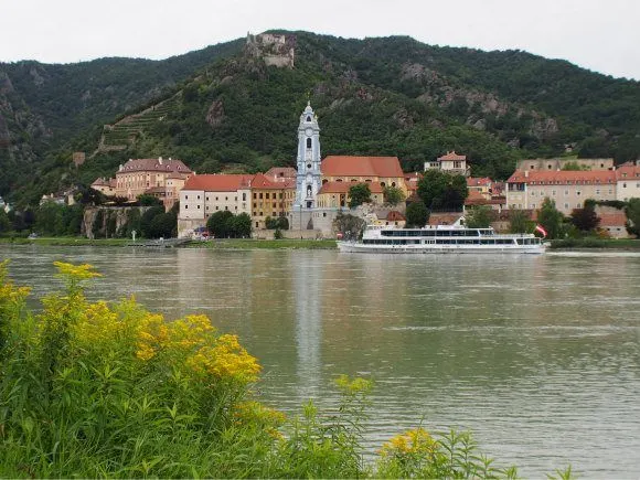 The Danube at Durnstein in Austria Photo: Heatheronhertravels.com