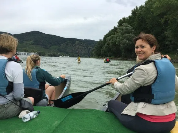 Canoe trip on the Danube with Avalon Waterways Photo: Heatheronhertravels.com