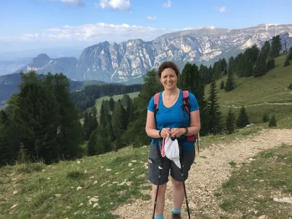 Climbing up to Kolnerhutte