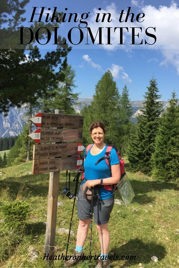 Read about hiking in the Dolomites