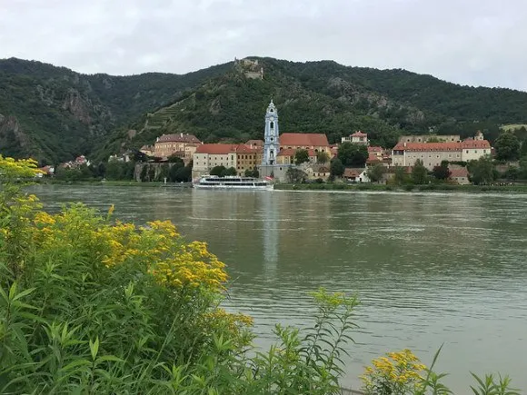 Durnstein on our canoe trip with Avalon Waterways Photo: Heatheronhertravels.com