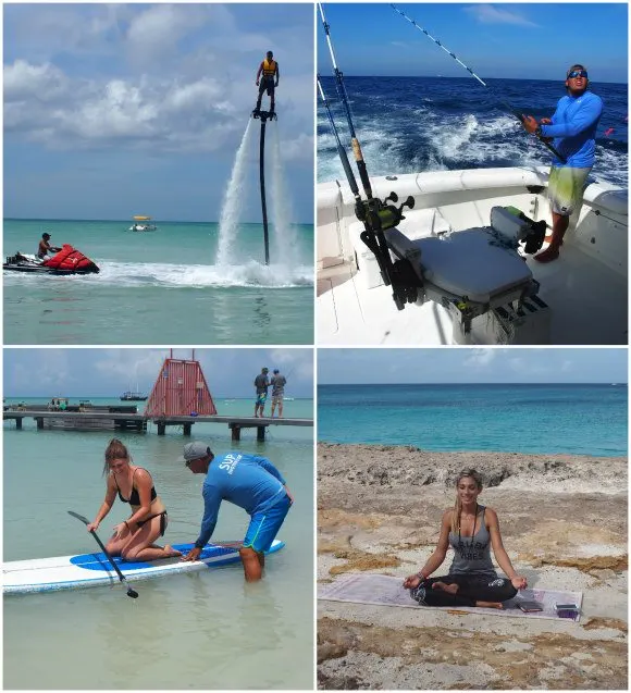 Sports and fitness on Aruba Photo: Heatheronhertravels.com