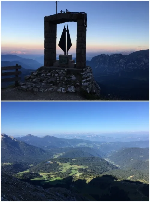 Sunrise at Kolnerhutte in South Tyrol Photo: Heatheronhertravels.com