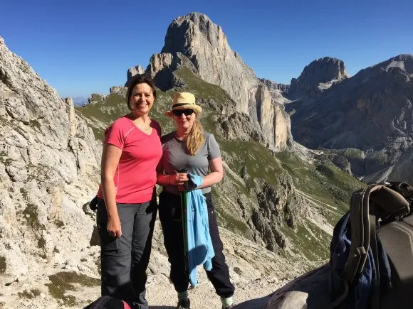 View from the Coronelle Pass