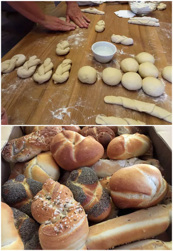 Breadmaking class in Vienna Photo: Heatheronhertravels.com