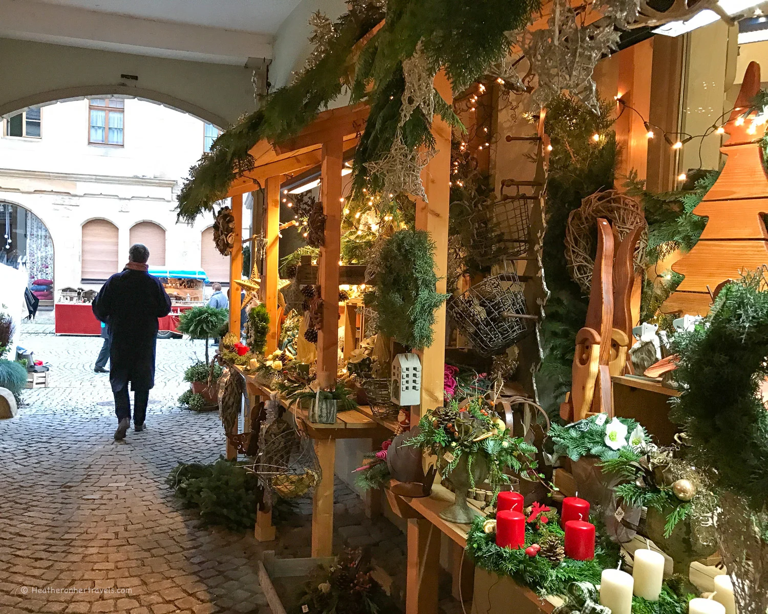 Advent Market in Seßlach, Germany