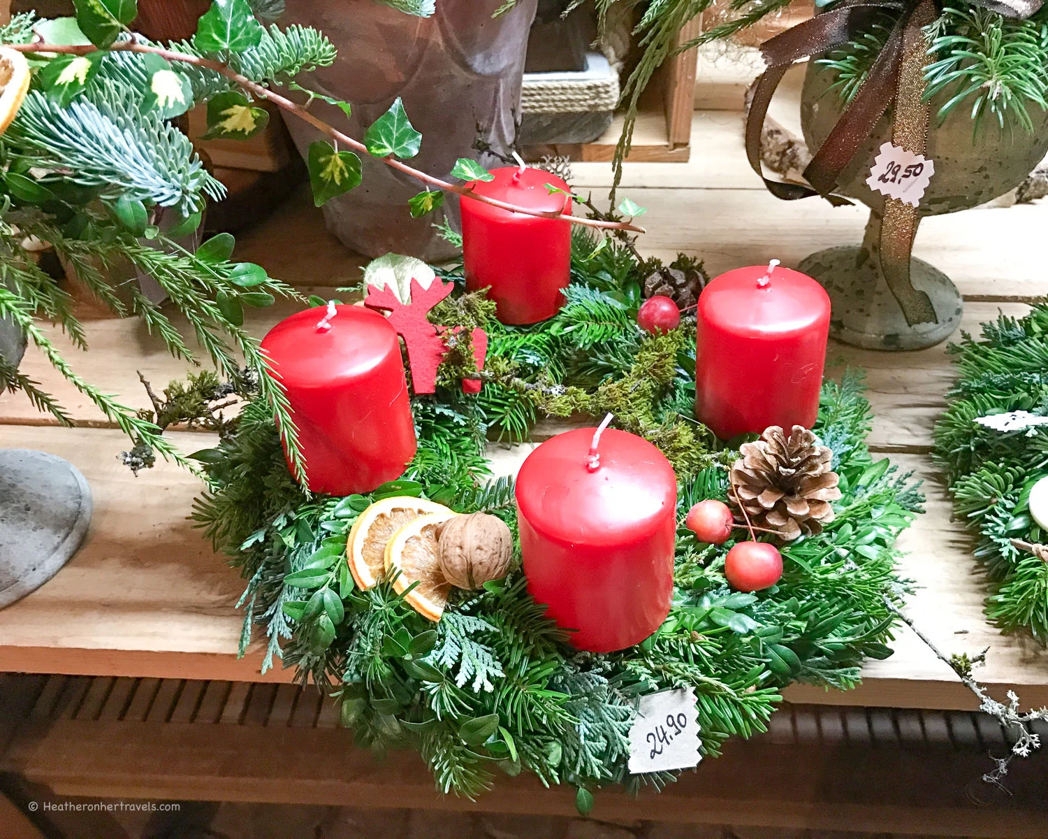 Advent Wreath in Coburg, Germany