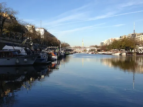 Canal Saint Martin, Paris Photo: Heatheronhertravels.com