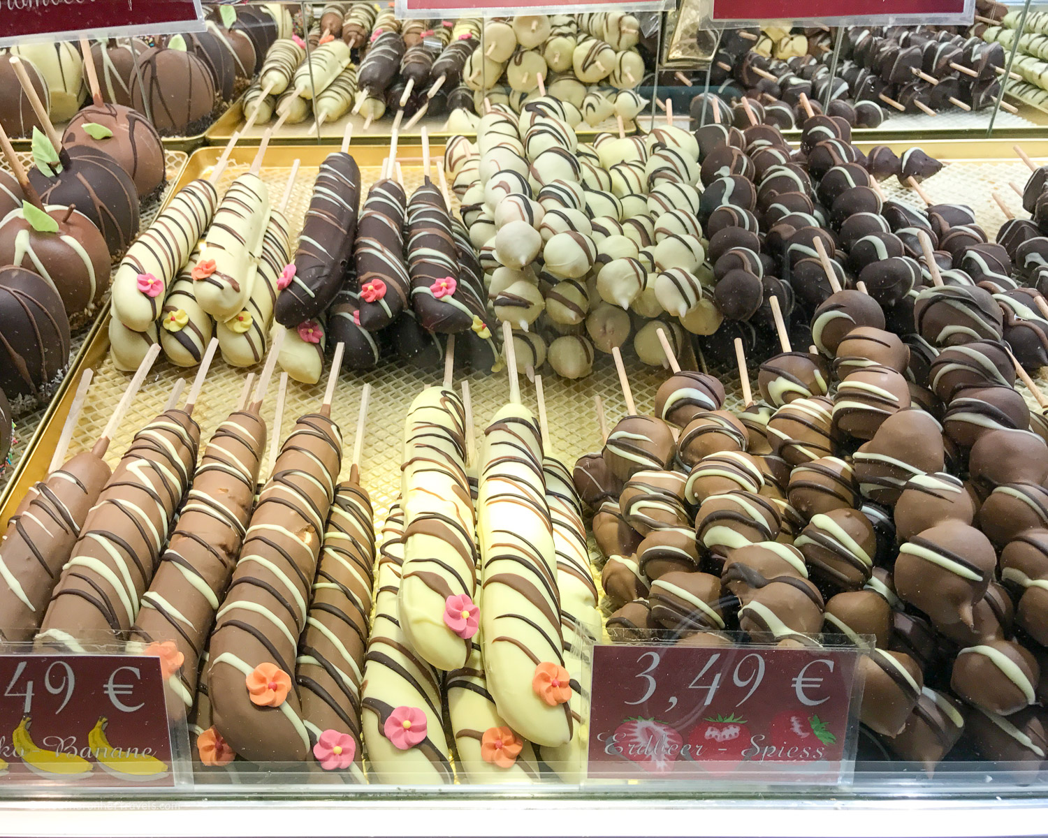 Chocolates at Christmas in Coburg