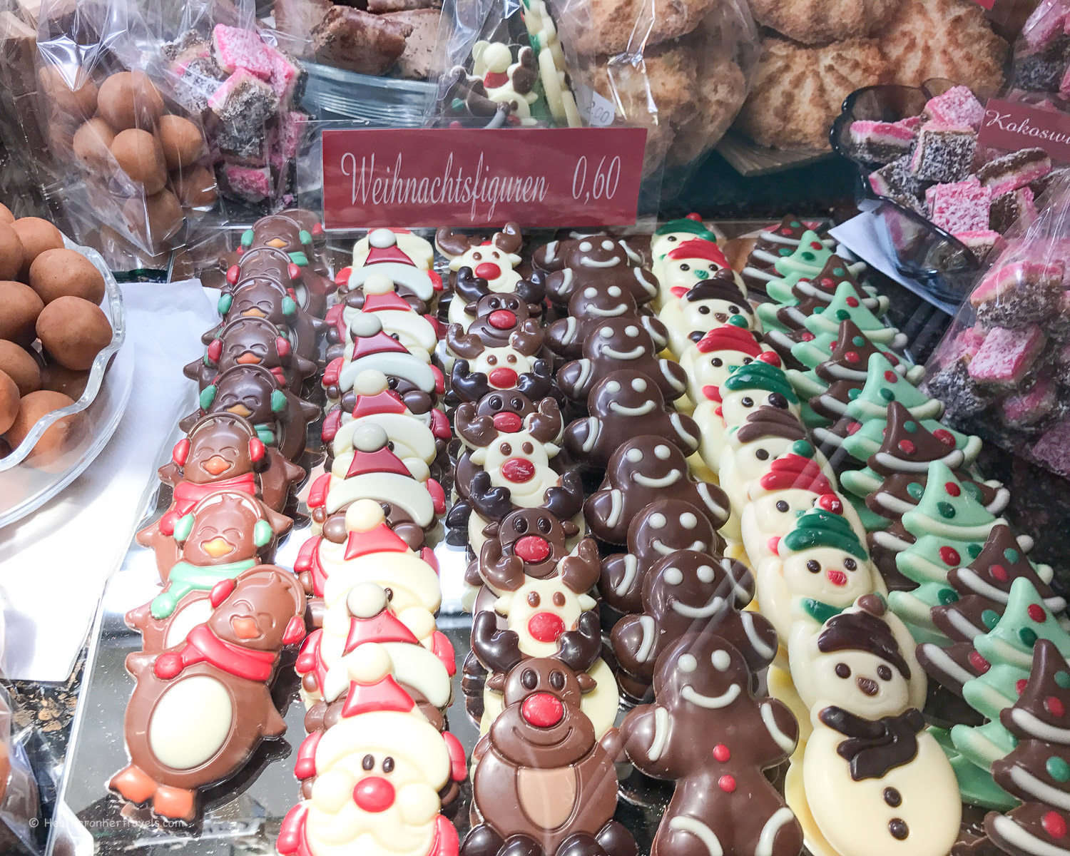 Chocolates at Christmas in Coburg