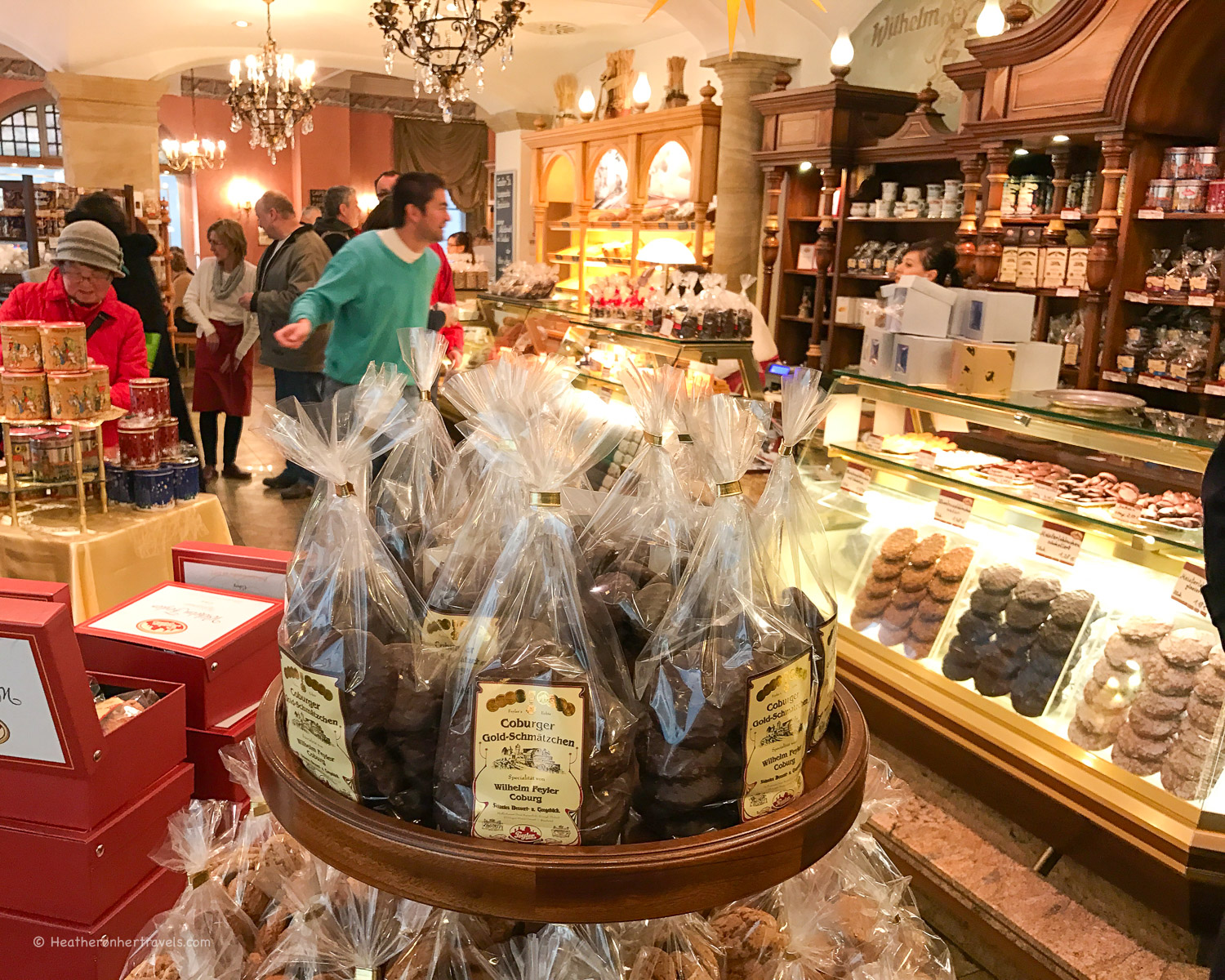 Christmas biscuits in Coburg, Germany