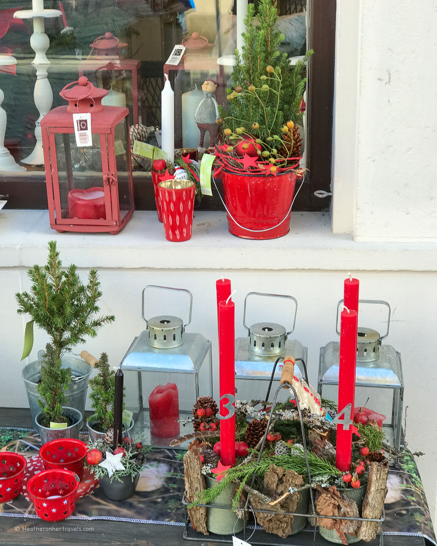 Christmas decorations in Coburg