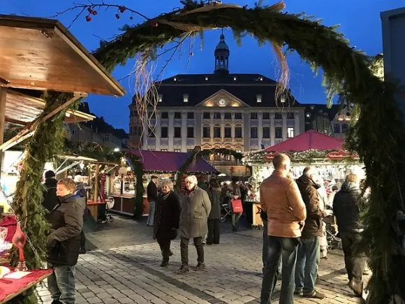 The Christmas market in Coburg, Germany Photo: Heatheronhertravels.com