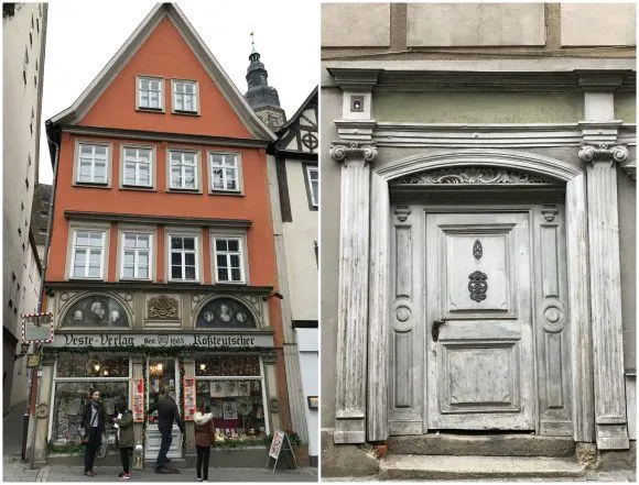 Medieval buildings in Coburg Photo: Heatheronhertravels.com