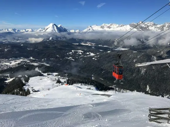 Cable car up to Seefeld Joch Photo: Heatheronhertravels.com