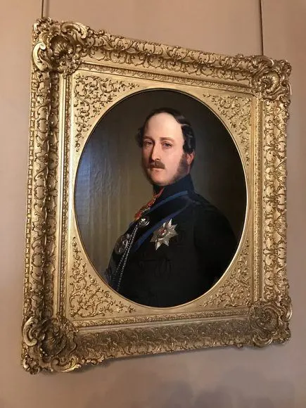 Prince Albert portrait in Callenberg Photo: Heatheronhertravels.com