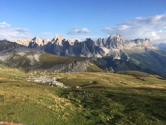 View from Rifugio Bolzano in South Tyrol