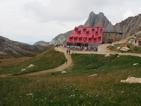 Hiking in the Dolomites