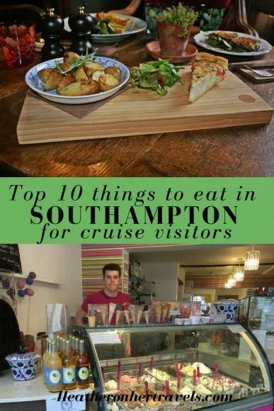 Top 10 places to eat in Southampton for cruise visitors