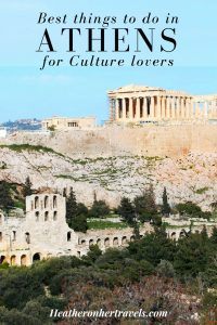 Read about the best things to do in Athens for Culture lovers