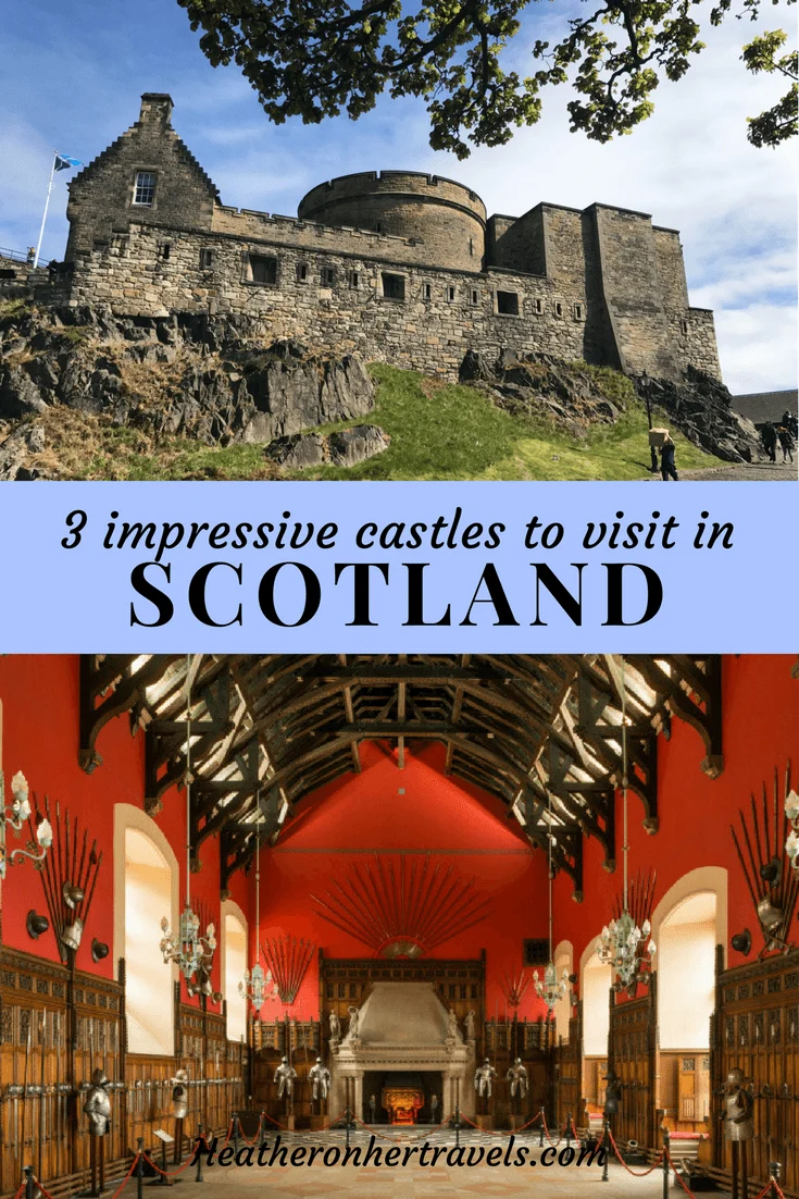 3 impressive Castles to visit in Scotland