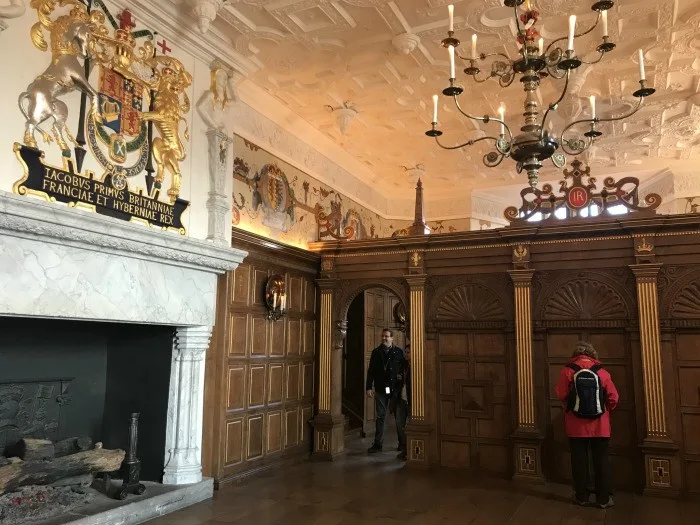 Royal apartments in Edinburgh Castle photo: heatheronhertravels.com