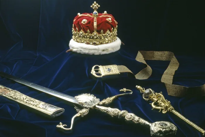 The Crown Jewels of Scotland Photo: Edinburgh Castle website